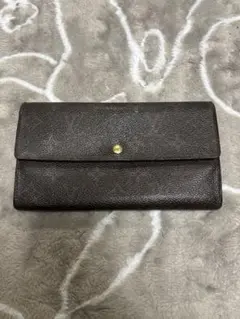 ルイヴィトン モノグラム ポルトフォイユサラ 長財布 正規品 シリアル刻印あり