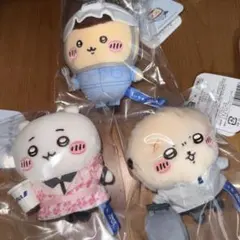 치이카와 anaコラボ 해달 くりまんじゅう 치이카와 マスコット 三点セット