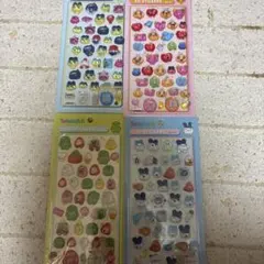 たまごっちTamagotchi 3Dシール 4枚セット