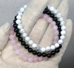 A-152 天然石ブレスレット　3点セット
