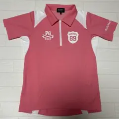 PEARLY GATES ゴルフ ジップ ポロシャツ レディース 0（S）サイズ