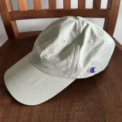 Champion ミントグリーン　キャップ 57-59cm 内側に汚れあり