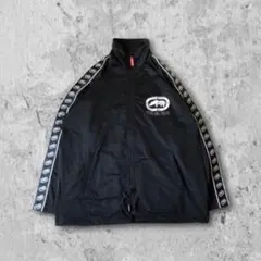 【00s HIPHOP】ECKO UNLTDビッグロゴ刺繍トラックジャケットB系