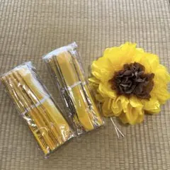 ひまわりぽんぽん_ウェディング_ウェルカムスペース_高砂_パーティー