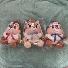 チップ&デール&クラリスマスコット～FluffyCuties～ 　3種セット