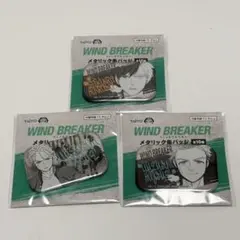 WIND BREAKER ウィンドブレーカー　桜遥 梅宮一 メタリック缶バッジ