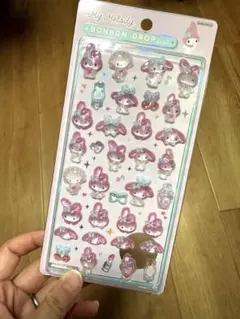 マイメロディ ボンボンドロップ シール
