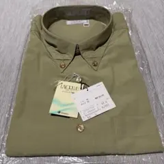 タグ付き新品 レナウン カーキワイシャツ 長袖