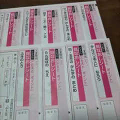 新品　見なおしシート　２年生1学期　国語のサムネイル
