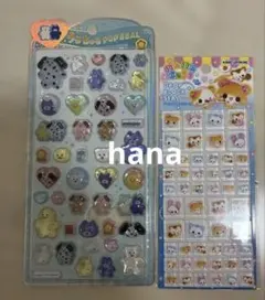 カミオジャパン　ドロップブロックシール　ハムハムカフェ　うるちゅる　モジョジョ