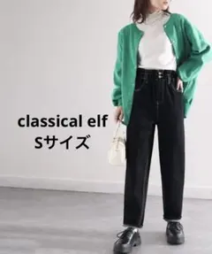 ハイウエストギャザーテーパードパンツELF064 クラシカルエルフ