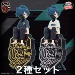 Crazy Raccoon デスクトップフィギュア VanilLa ２種セット
