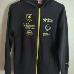 プーマ 160 黒フルジップパーカー