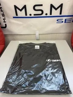 IMPUL ブラック Tシャツ