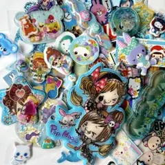 【平成当時物】水色多めシールセット♡