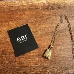 新品　ゴールド　イアパピヨネ　アレルギー対応　イニシャルネックレス　M