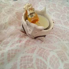 新品　ネコ型　アロマキャンドルセット