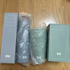 ユニクロ　ステンレスボトルと炭酸対応ステンレスボトルのセット