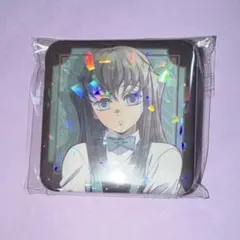 鬼滅の刃　モクテルバー コレクションロト第二弾　時透無一郎 グリッター缶バッジ