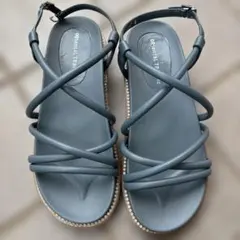 Oriental Traffic 藍色 ストラップサンダル