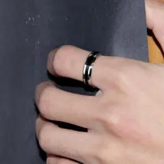 【Stainless　Steel】　ユニセックス　ファッションリング　即日発送