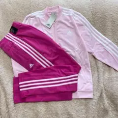 新品 アディダス　キッズ ジャージ 上下 セットアップ