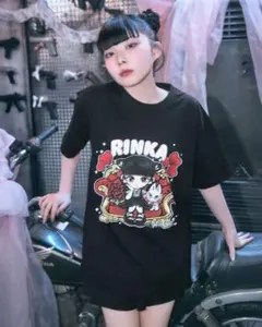 新品 ミシェルマカロン ノベルティ ファントムシータ Ｔシャツ りんか ブラックのサムネイル