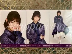 2018 February-Ⅱ ドーム衣装1 生写真 西野七瀬 コンプ