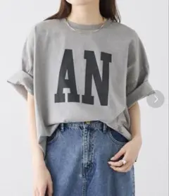 PUAL CE CIN スーピマコットンBIGロゴショートTシャツのサムネイル