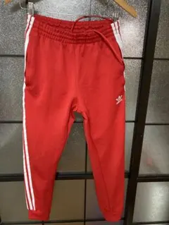 adidas PRIMEBLUE レッド ジョガーパンツ S