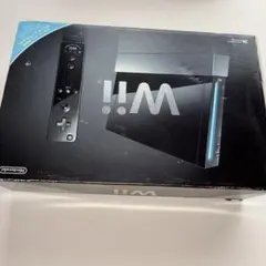 任天堂 Wii 本体 ブラック 箱付き動作品