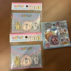 おぱんちゅうさぎ・んぽちゃむフレークシールセット