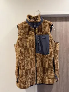 patagonia フリースベスト Lサイズ ブラウン