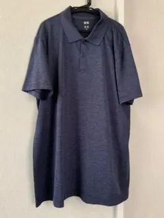 UNIQLO ポロシャツ XXL 2枚ネイビー白