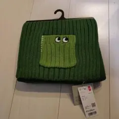 ユニクロ　アニヤ・ハインドマーチ　ヒートテックマフラー　グリーン