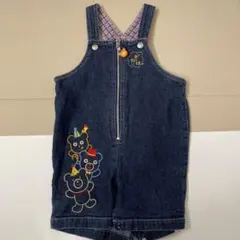 ミキハウス　オーバーオール　サロペット風　ホットビスケッツ　90