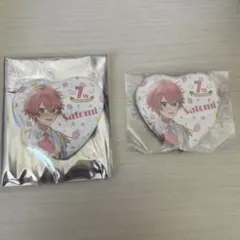 すとぷり　すとろべりーぷりんす　さとみ 7th Anniversaryハート缶バ