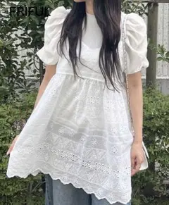 新品未使用タグ付き　SHEIN シーイン キャミワンピース ホワイト M