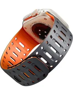 アップルウォッチ バンド シリコン マグネット 交換ベルト 防汗