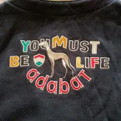 美品❢ adabatアダバット　メンズ ゴルフベスト　綿100% ネイビー　М