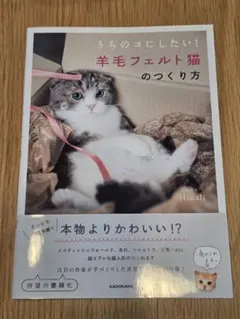 うちのコにしたい！羊毛フェルト猫のつくり方 Hinali