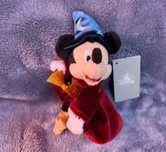 ミッキー ぬいぐるみキーホルダー・キーチェーン ファンタジア 25周年