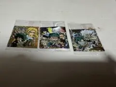 ヒロアカウエハースシール　シークレット3枚セット