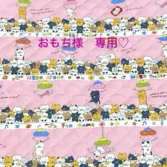 おもち 様　専用 ❤︎コットンこばやし「ねこキャッチャー」❤︎１０８㎝×１４０㎝