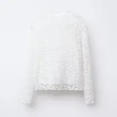 ZARA レースTシャツ