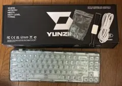 YUNZII X71 メカニカルゲーミングキーボード　ライトブルー
