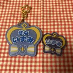 あんスタ　おなまえアクリルキーホルダー　バッジ　瀬名泉