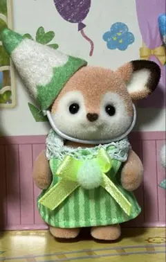 (匿名配送)シカの赤ちゃん にぎやか赤ちゃんいろえんぴつ シルバニアファミリー