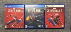 スパイダーマンps4.5ソフト　3本セット