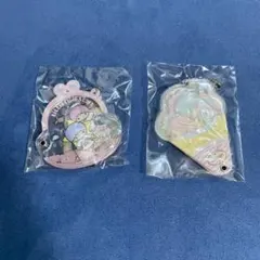 キキララ アクリルキーホルダー 2点